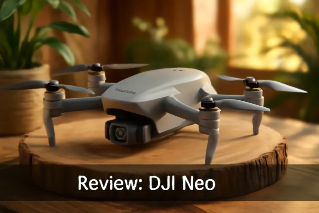 DJI Neo: Mini Drone 4K com Rastreamento de IA e Vídeo Estabilizado