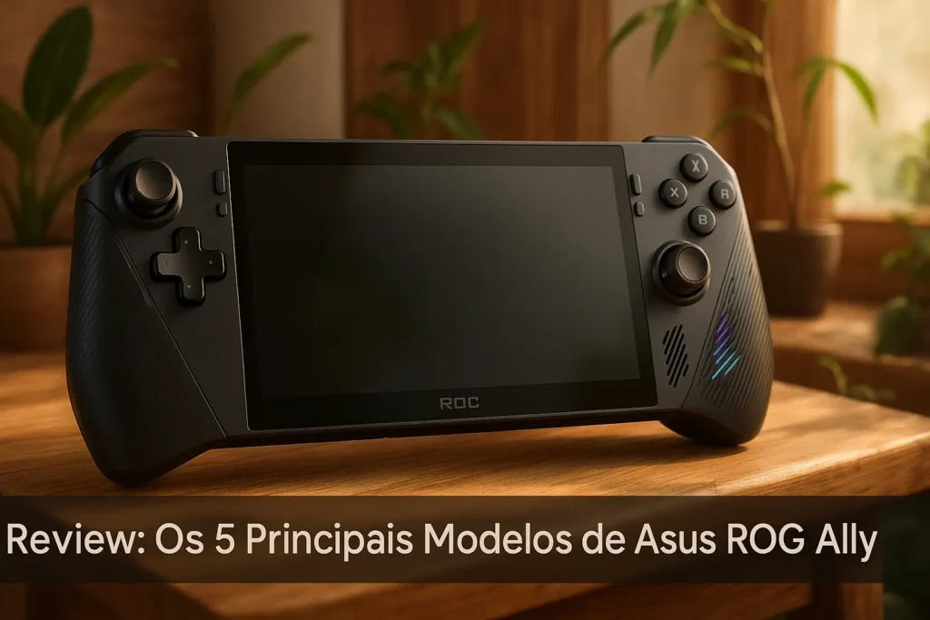 Os 5 Principais Modelos de console Asus Rog ally