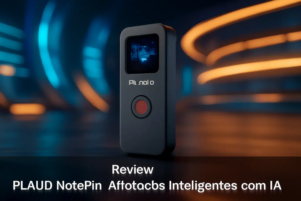 Gravador de Voz PLAUD NotePin: Anotações Inteligentes com IA