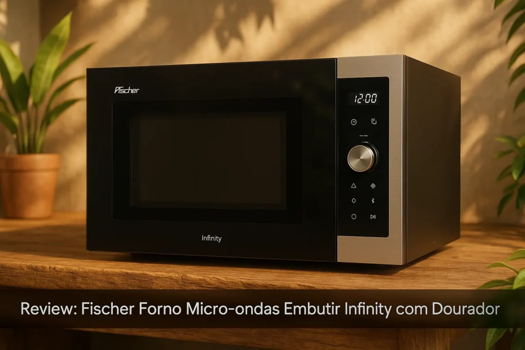 Fischer Forno Micro-ondas Embutir Infinity com Dourador