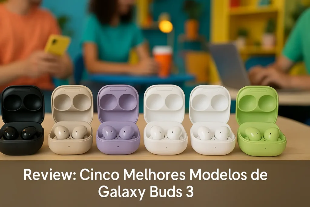 Cinco Melhores Modelos de Galaxy buds 3