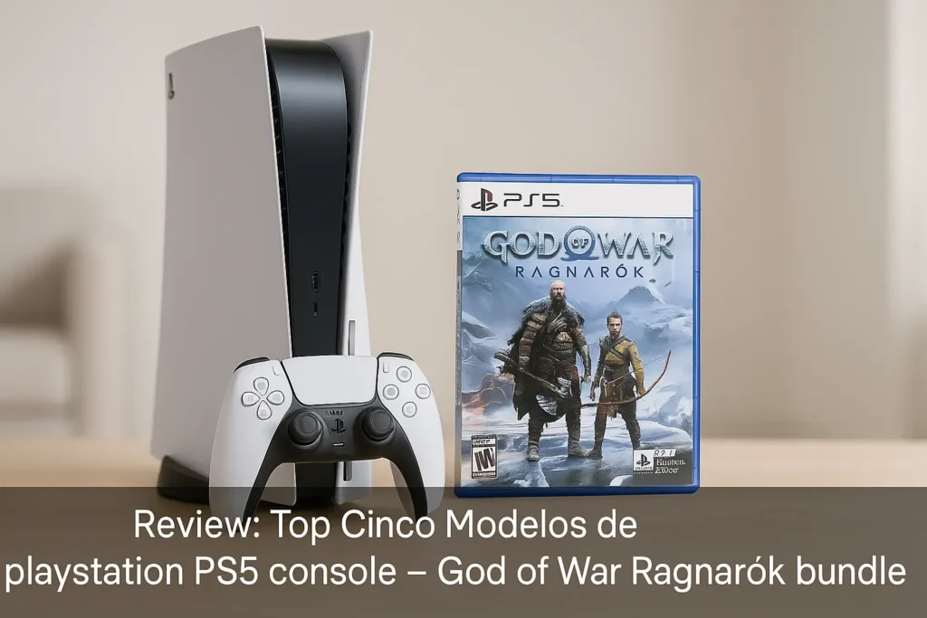 Top Cinco Modelos de  playstation PS5 console – God of War Ragnarök bundle
