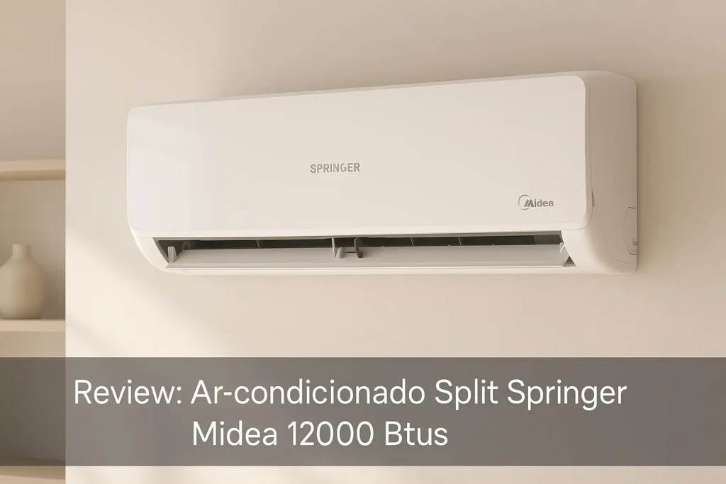 Ar-condicionado Split Springer Midea 12000 Btus: Só Frio e Alta Eficiência