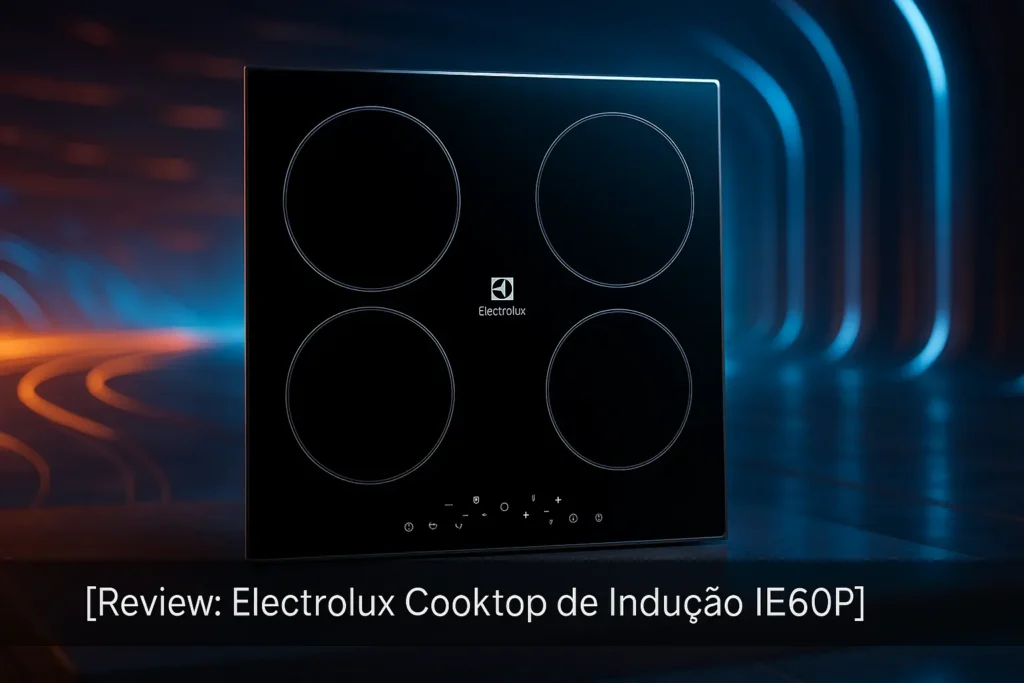 Electrolux Cooktop de Indução IE60P: 4 zonas e Painel Touch