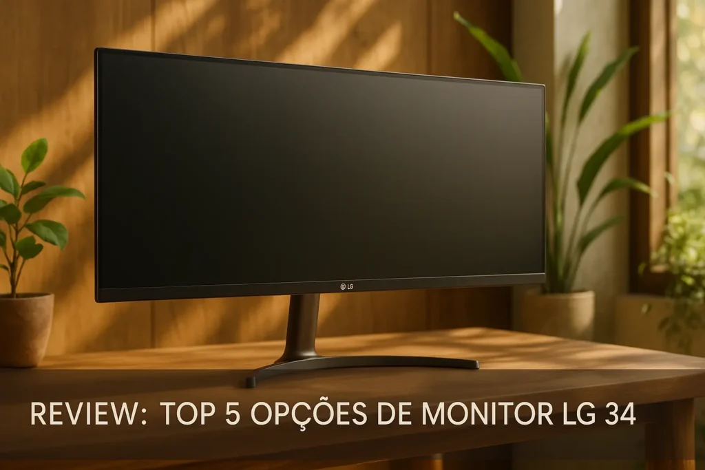 Top 5 Opções de monitor LG 34