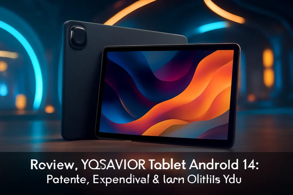YQSAVIOR Tablet Android 14: Potente, Expandível e com Ótima Tela