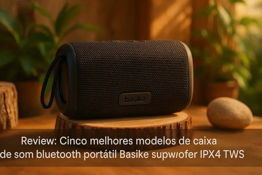 Cinco Melhores Modelos de caixa de som bluetooth portatil Basike subwoofer ipx4 tws