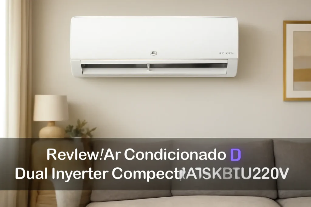 Ar Condicionado LG Dual Inverter Compact+AI 9K BTU Frio 220V: Eficiência e Conforto em Sua Casa