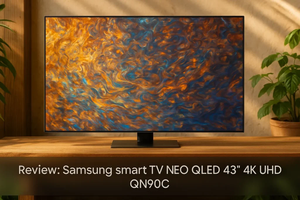 Top Cinco Samsung smart TV NEO QLED 43 4k uhd qn90c