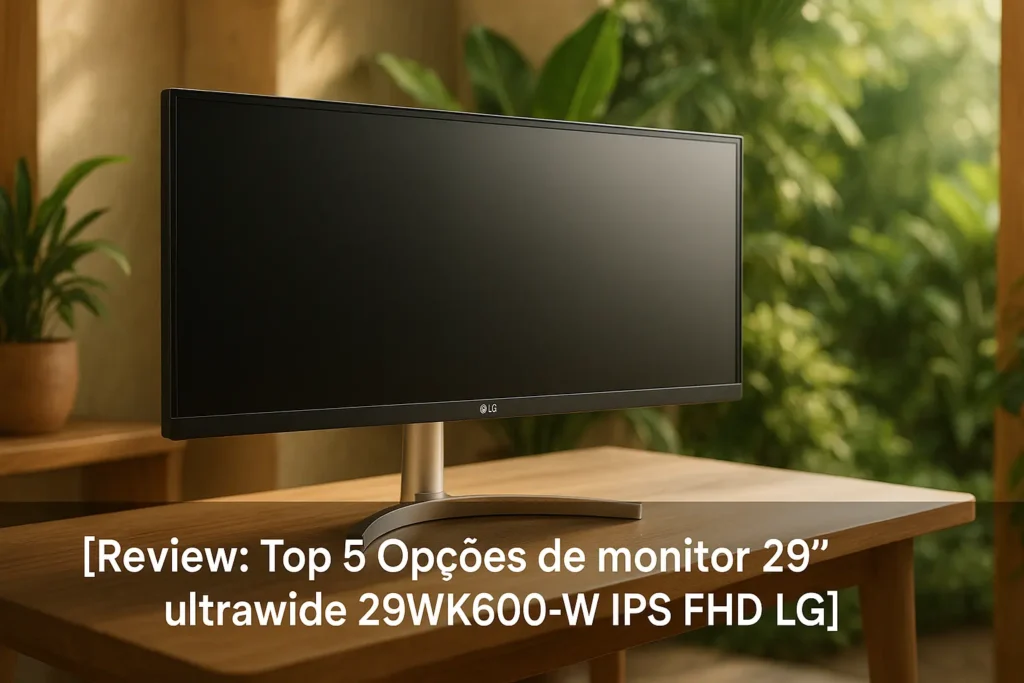 Top 5 Opções de monitor 29” ultrawide 29wk600-w ips fhd ips LG