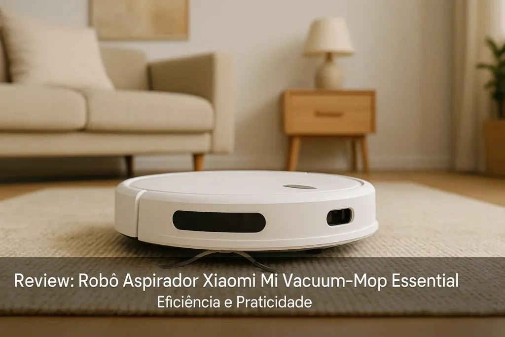Robô Aspirador Xiaomi Mi Vacuum-Mop Essential: Eficiência e Praticidade