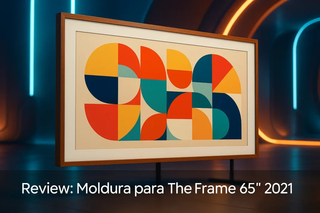 Moldura para The Frame 65" 2021: Design Sofisticado para sua TV