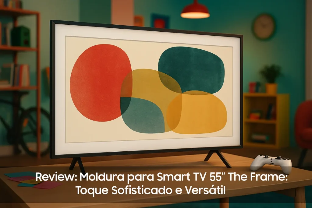 Moldura para Smart TV 55" The Frame: Toque Sofisticado e Versátil