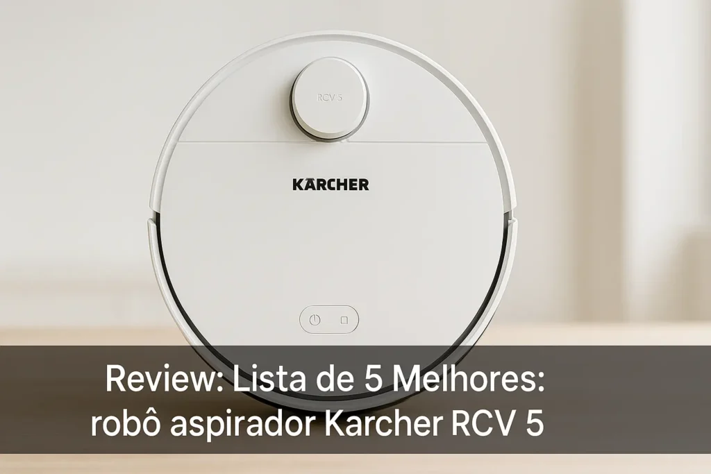 Lista de 5 Melhores: robô aspirador Karcher rcv 5