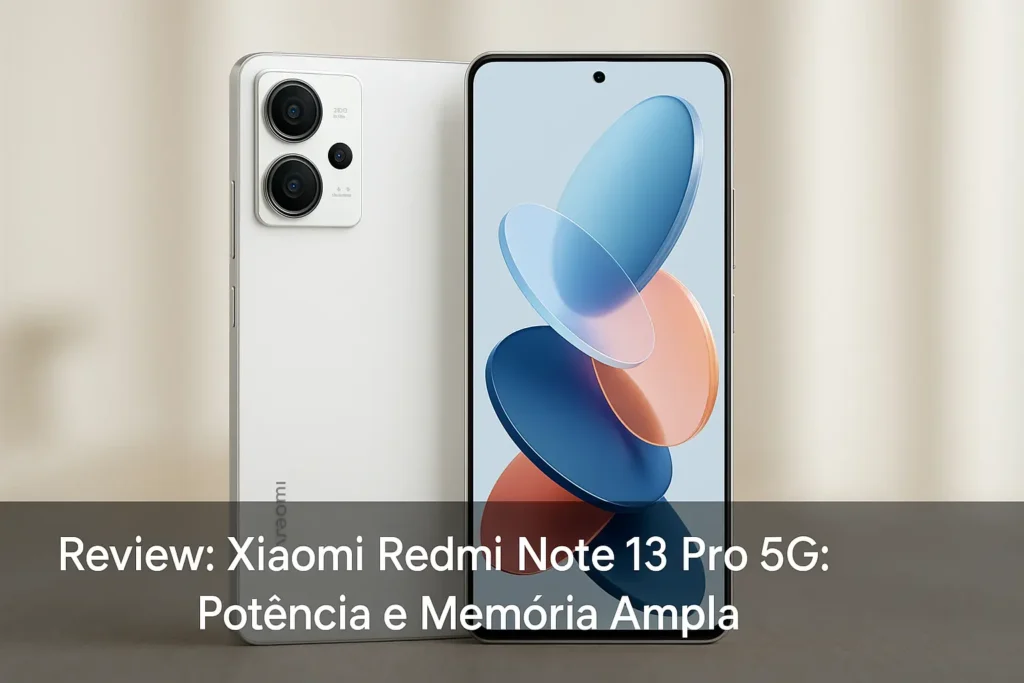 Xiaomi Redmi Note 13 Pro 5G: Potência e Memória Ampla