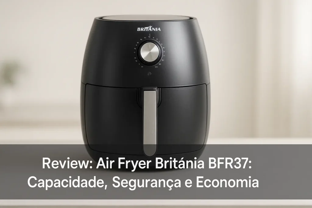 Air Fryer Britânia BFR37: Capacidade, Segurança e Economia