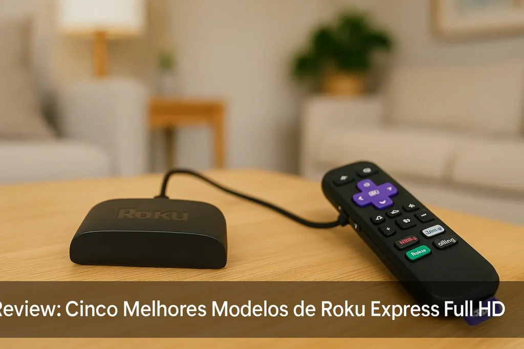 Cinco Melhores Modelos de Roku express full hd