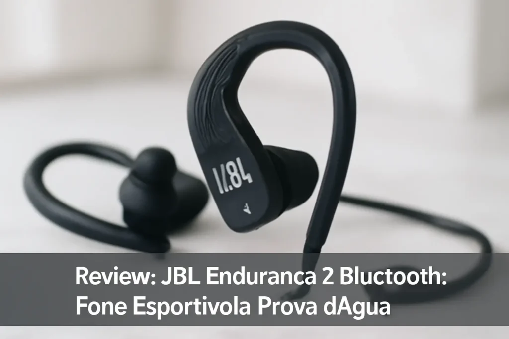 JBL Endurance 2 Bluetooth: Fone Esportivo à Prova d'Água