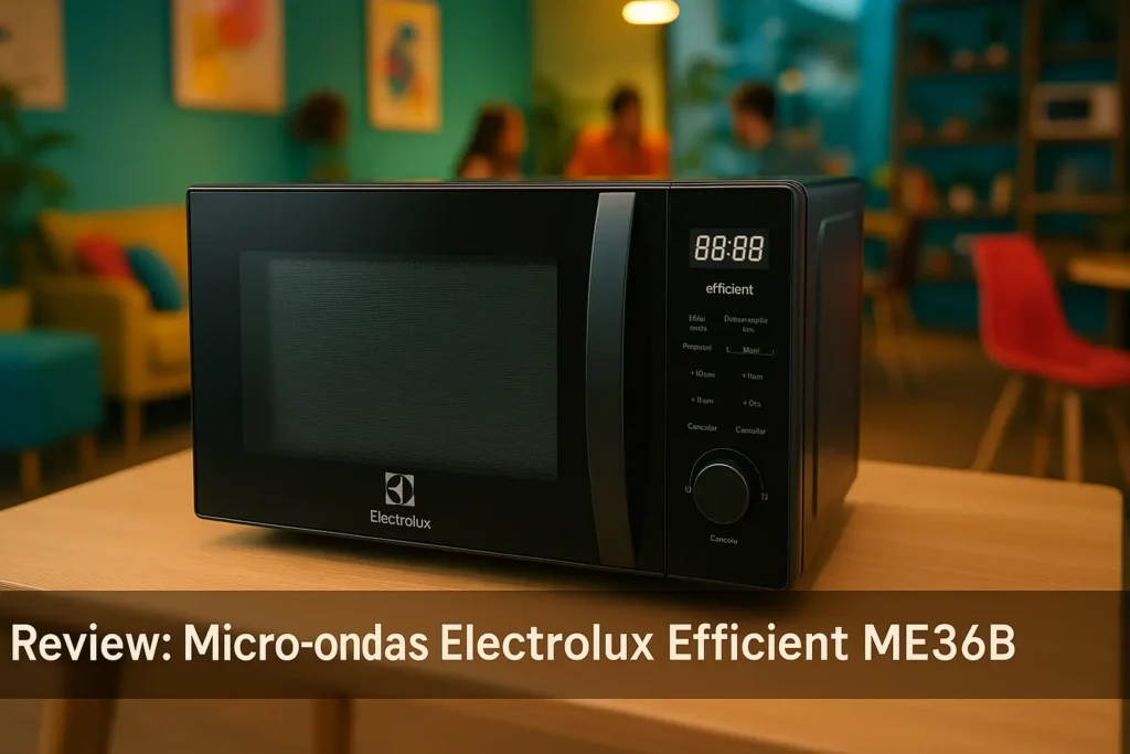 Micro-ondas Electrolux Efficient ME36B: Versatilidade e Praticidade