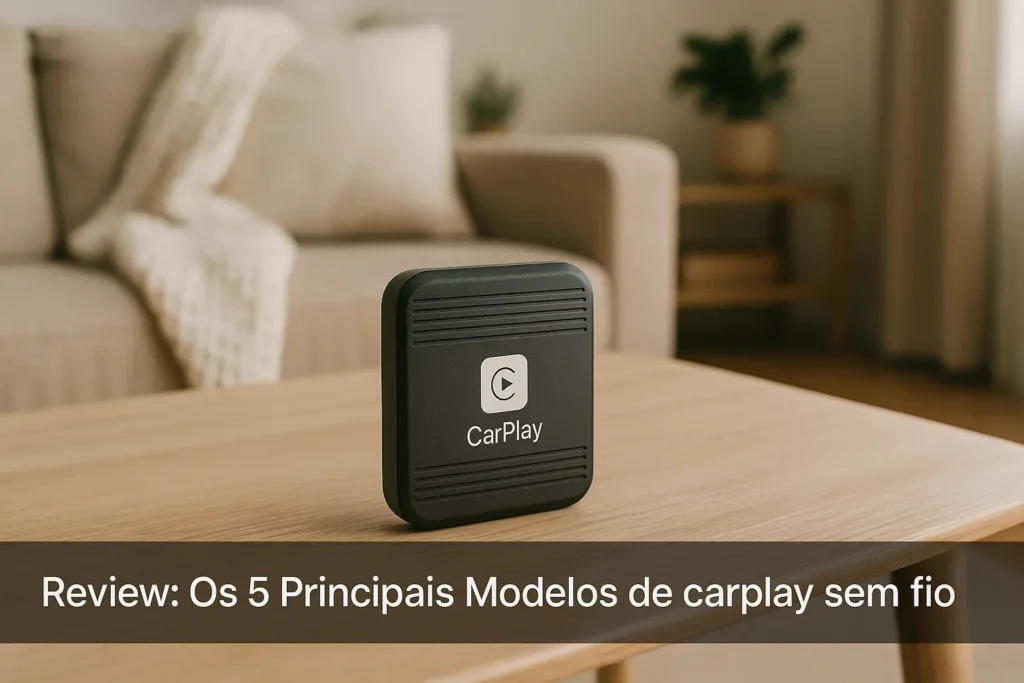 Os 5 Principais Modelos de carplay sem fio