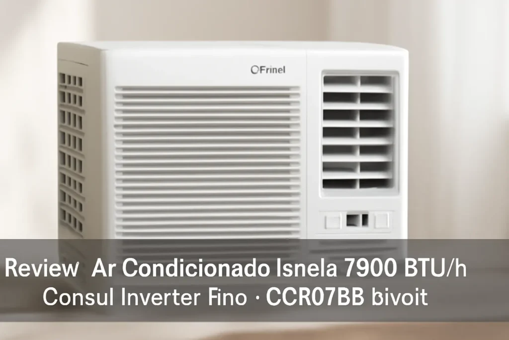 Ar Condicionado Janela 7000 BTUs/h Consul Inverter Frio - CCK07BB Bivolt: Economia e Desempenho