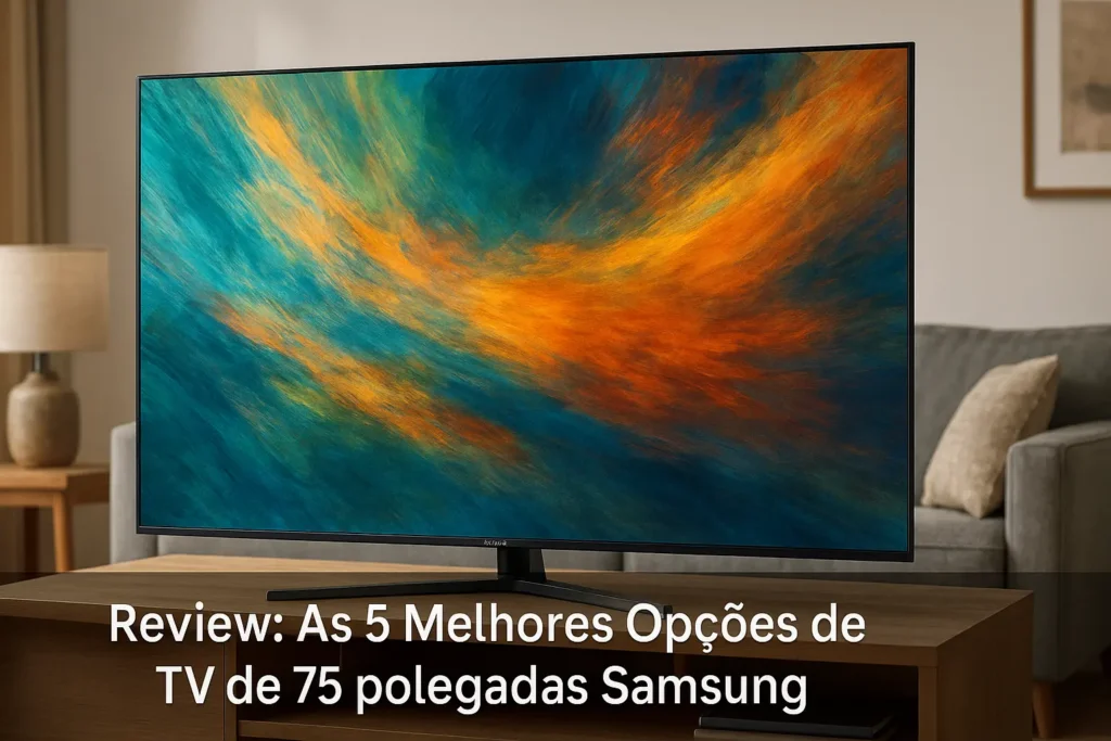 As 5 Melhores Opções de TV de 75 polegadas Samsung