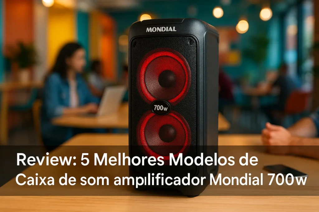 5 Melhores Modelos de Caixa de som amplificadora Mondial 700w