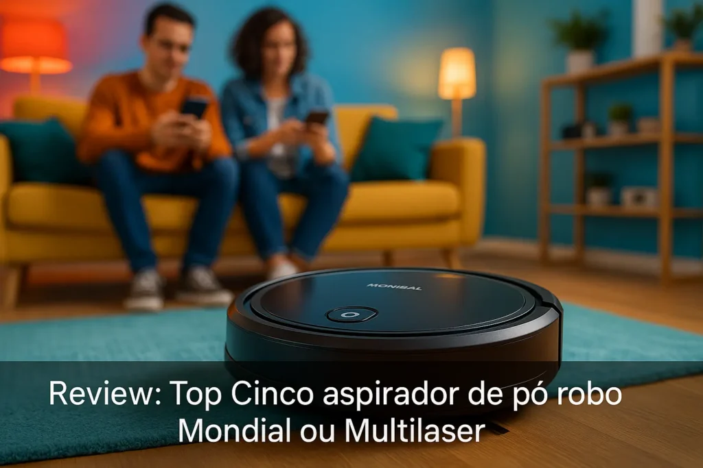 Top Cinco aspirador de pó robo Mondial ou multilaser