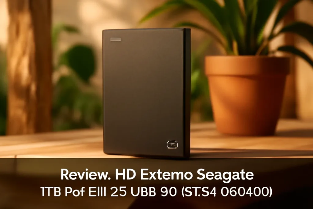 HD Externo Seagate 1TB Portátil 2.5 USB 3.0 (STGX1000400) - Armazenamento Rápido e Compacto