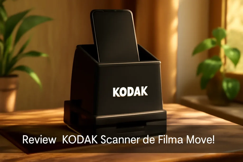 KODAK Scanner de Filme Móvel: Digitalize Suas Memórias Antigas com Facilidade