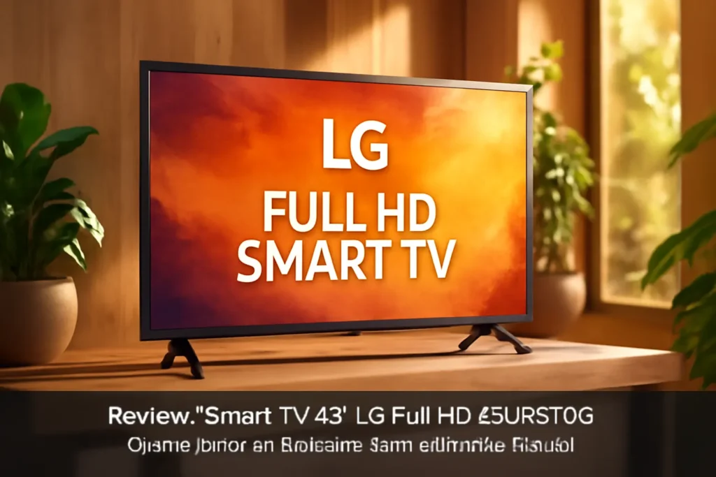 Smart TV 43" LG Full HD 43LR6700: Desempenho de Qualidade com Inteligência Artificial