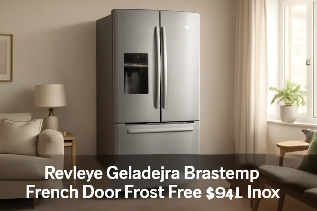 Geladeira Brastemp French Door Frost Free 554L Inox