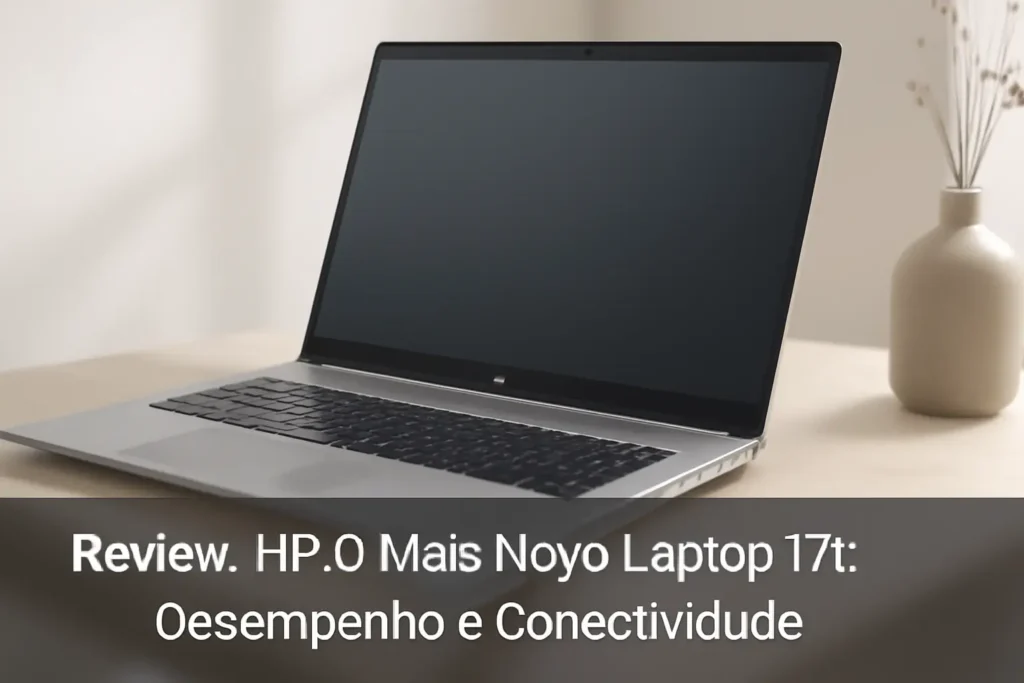 HP O Mais Novo Laptop 17t: Desempenho e Conectividade
