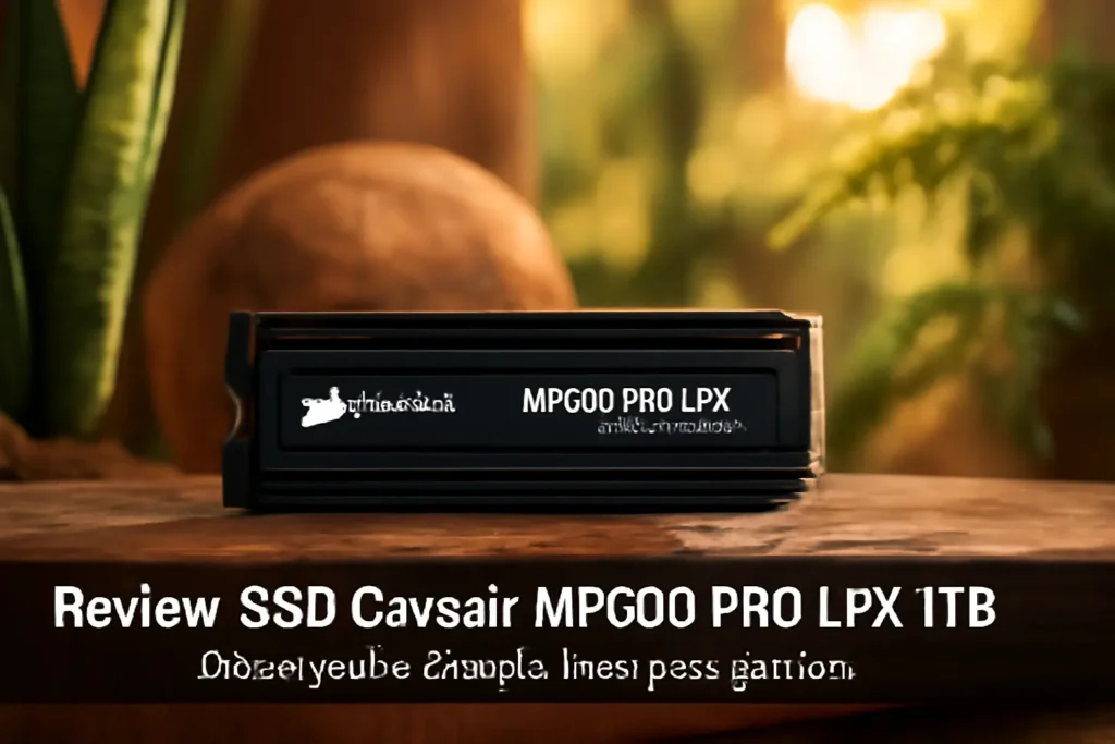 SSD Corsair MP600 PRO LPX 1TB: Desempenho e Capacidade para Gamers