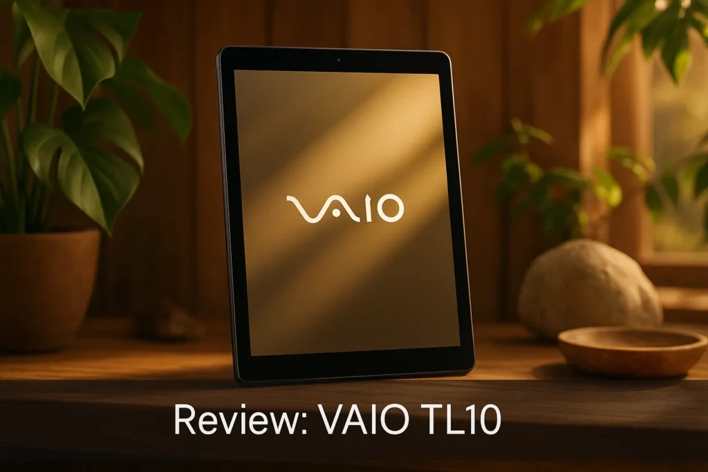 Principais Cinco tablet vaio tl10