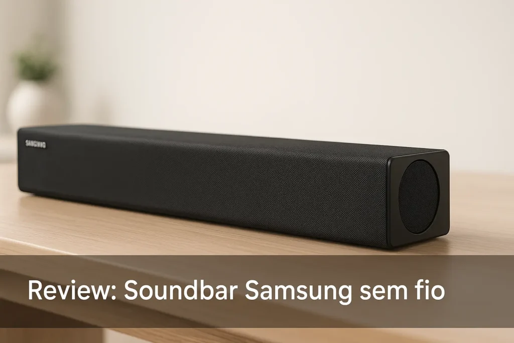Principais Cinco soundbar Samsung sem fio