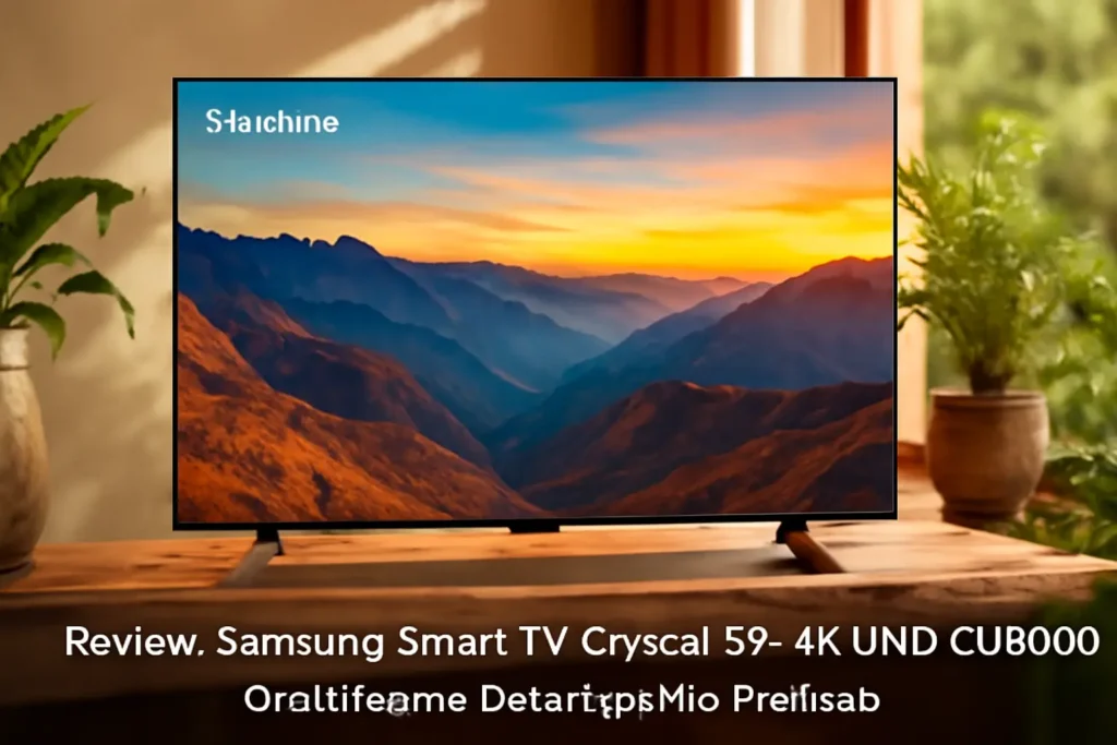 Samsung Smart TV Crystal 50" 4K UHD CU8000: Qualidade e Desempenho Incríveis