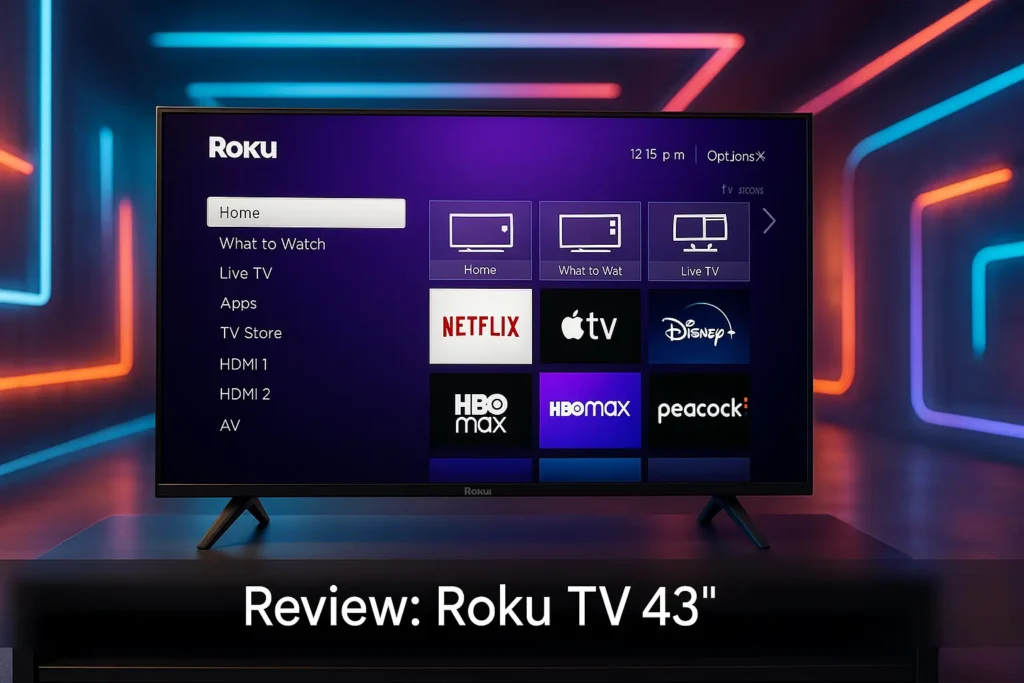 Cinco Principais Modelos de Roku TV 43