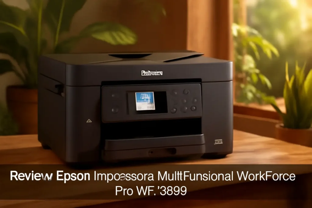 Epson Impressora Multifuncional Workforce Pro WF-3823: Desempenho e Eficiência para o Dia a Dia