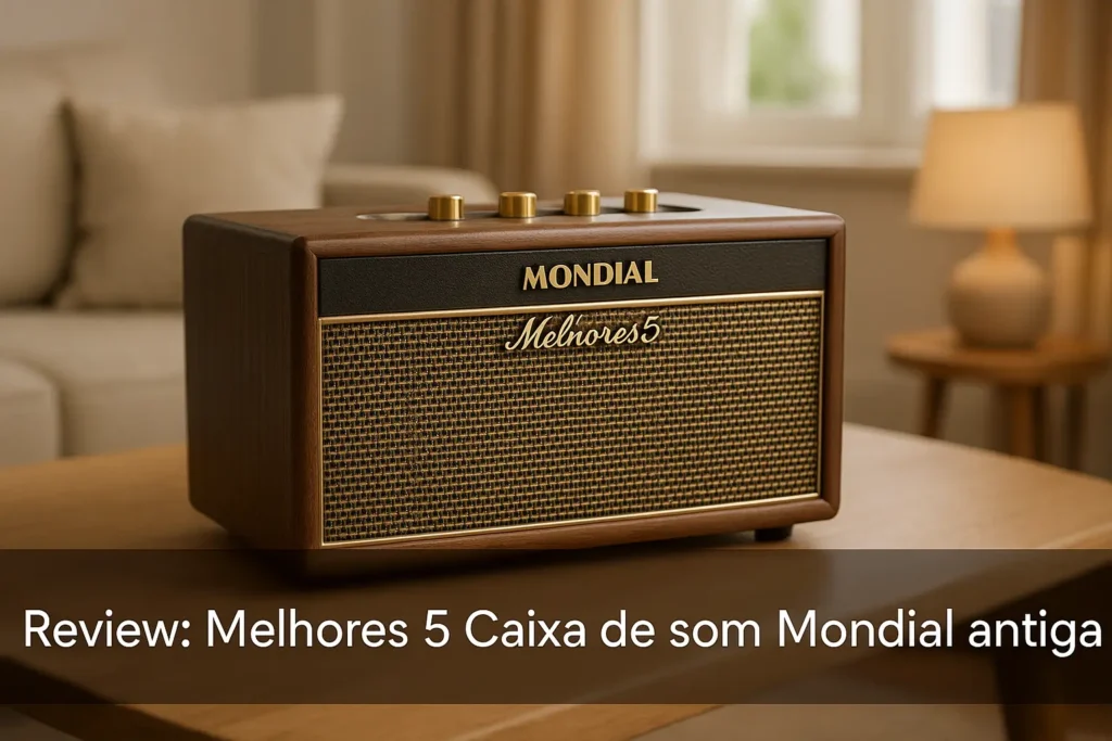 Melhores 5 Caixa de som Mondial antiga