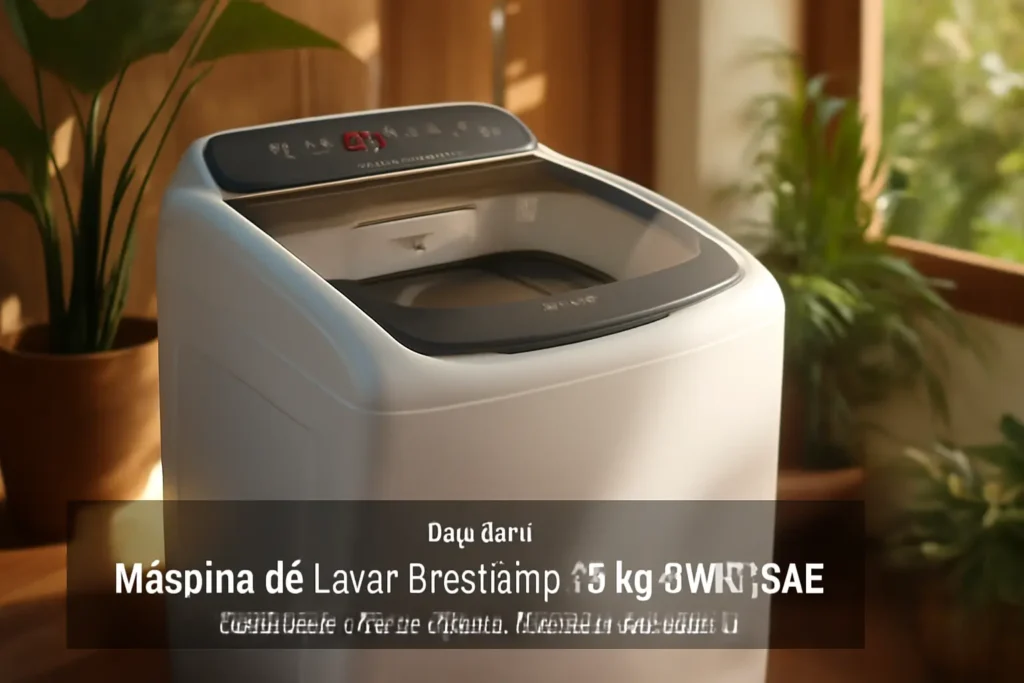 Máquina de Lavar Brastemp 13Kg BWK13AB: Ciclos Avançados para Cuidados Especiais