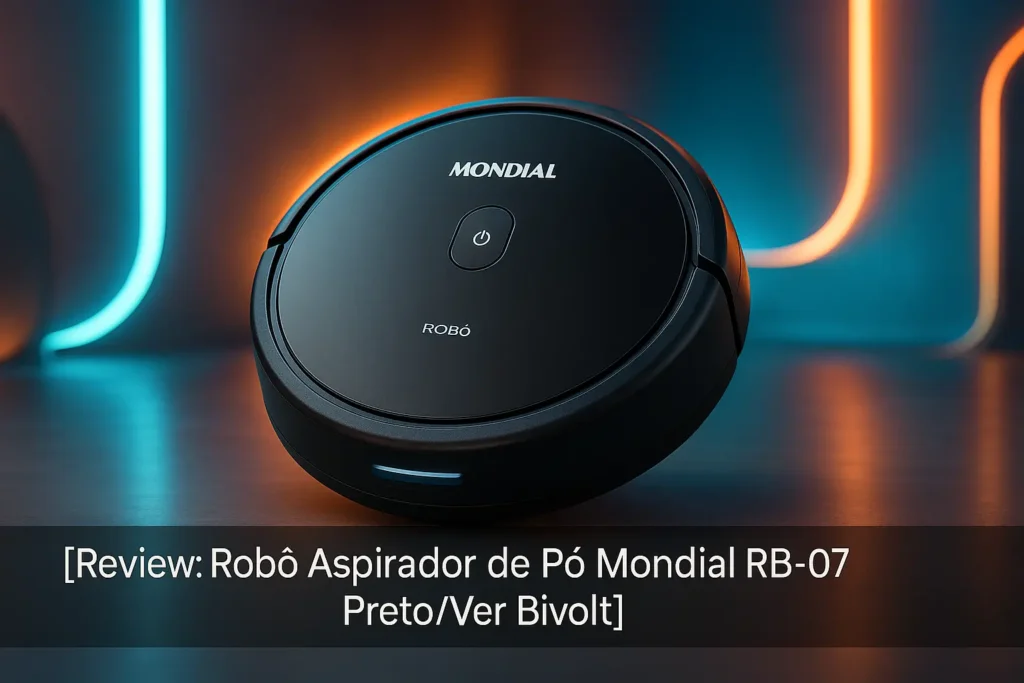Top 5 Opções de robo aspirador de pó Mondial rb-07 preto/ver bivolt