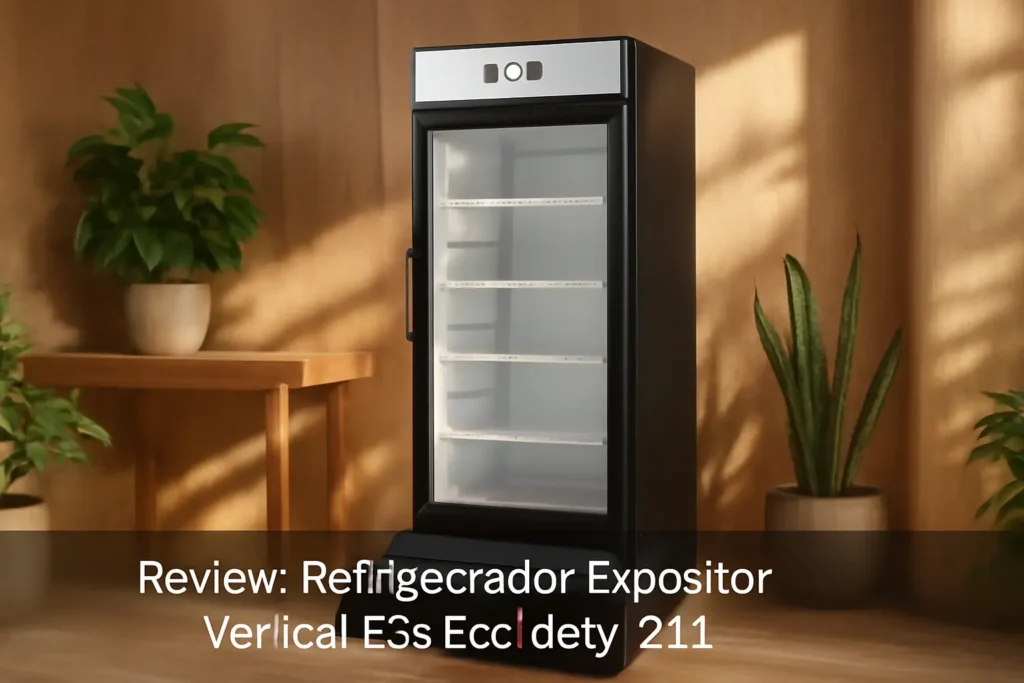 Refrigerador Expositor Vertical Eos Eco Gelo 124L: Alta Capacidade e Praticidade para Seu Negócio