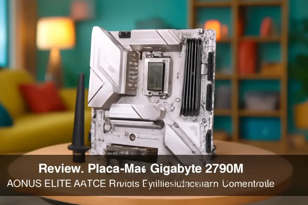 Placa Mãe Gigabyte Z790M AORUS ELITE AX ICE Branca Wi-Fi – Performance e Conectividade