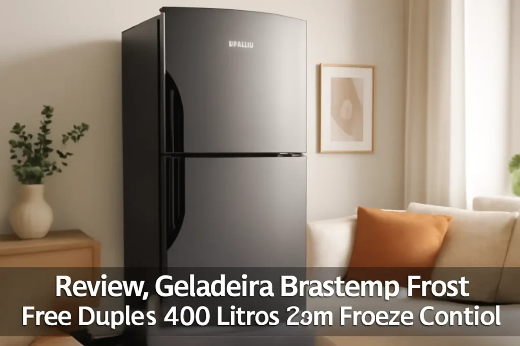Geladeira Brastemp Frost Free Duplex 400 Litros com Freeze Control