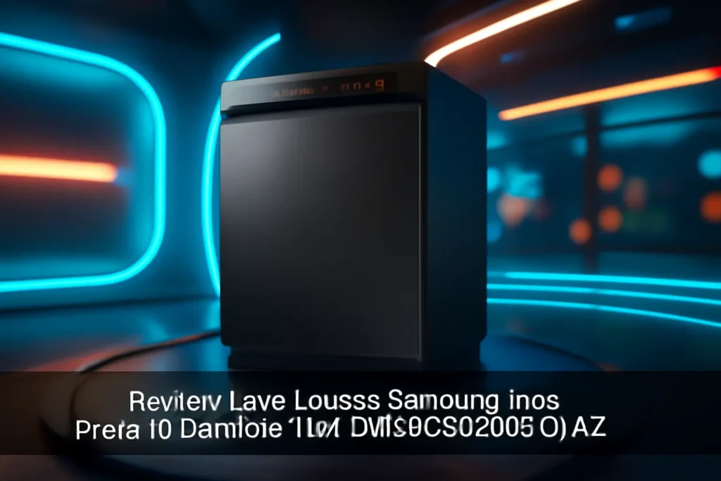 Lava-Louças Samsung Inox Preta 10 Serviços 110V DW50C6070FG/AZ: Desempenho e Qualidade para Sua Cozinha
