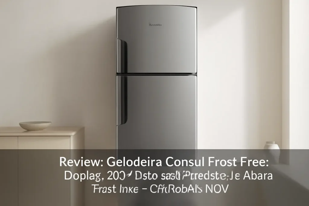Geladeira Consul Frost Free Duplex 340 Litros com Prateleiras Altura Flex Inox - CRM39AK 110V
