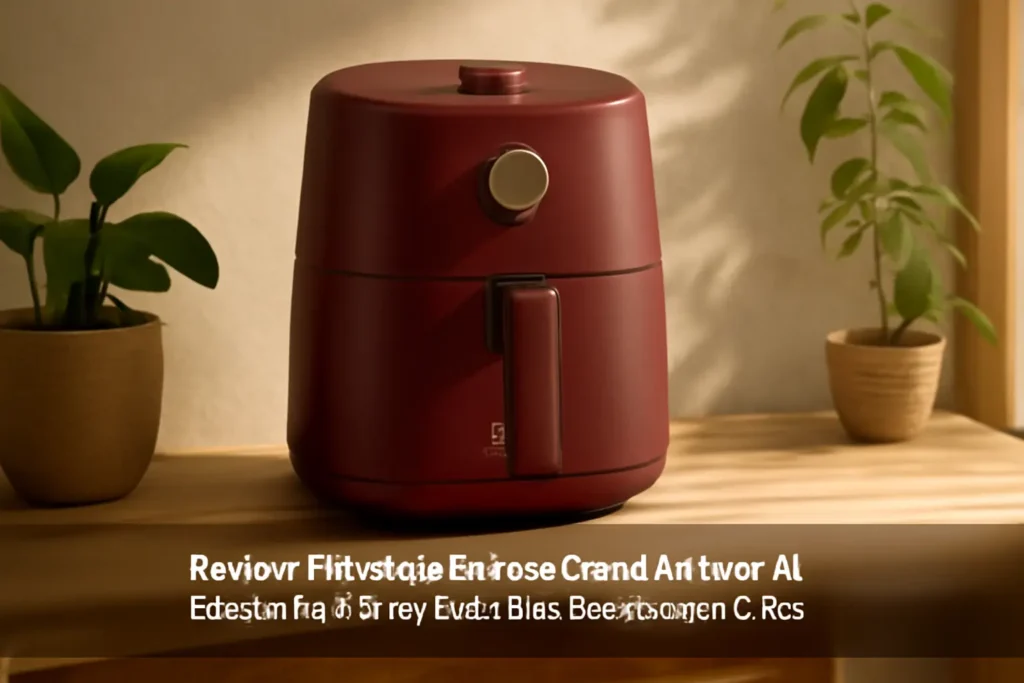Fritadeira Elétrica Grand Airfryer 4L Electrolux EAF31 Dark Red: Praticidade e Desempenho
