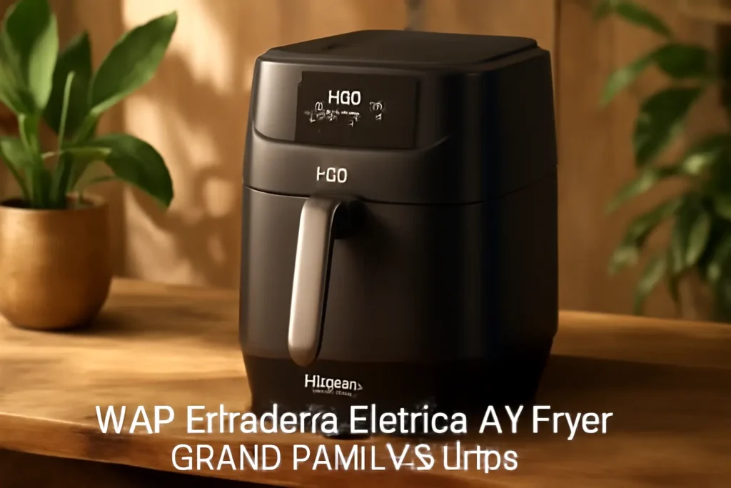 WAP Fritadeira Elétrica Air Fryer GRAND FAMILY 5 Litros