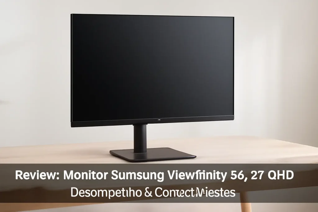 Monitor Samsung Viewfinity S6, 27" QHD: Desempenho e Conectividade